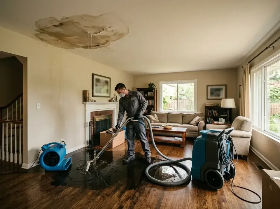 attic-pipe-burst-ceiling-drip-008 — frequently asked questions, Water Damage Restoration & Carpet Care in Cahokia Heights, IL